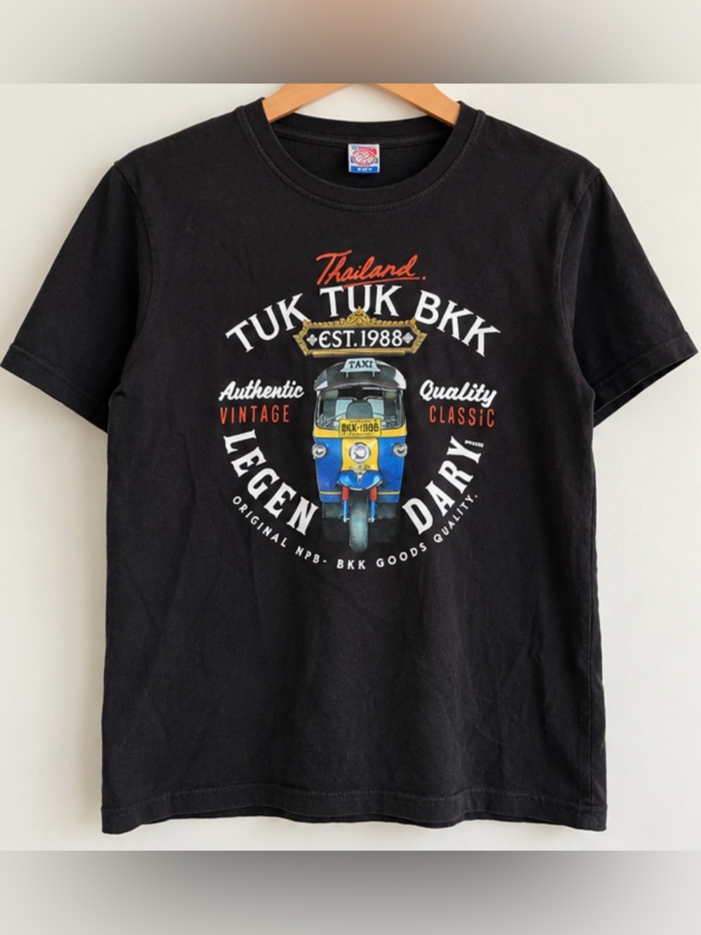 Tuk Tuk BKK Graphic Tee - Black